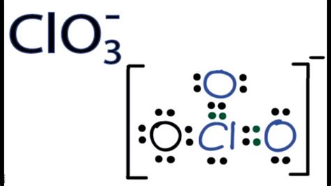 chlorate lewis structure|lewis structure of clo3 1.